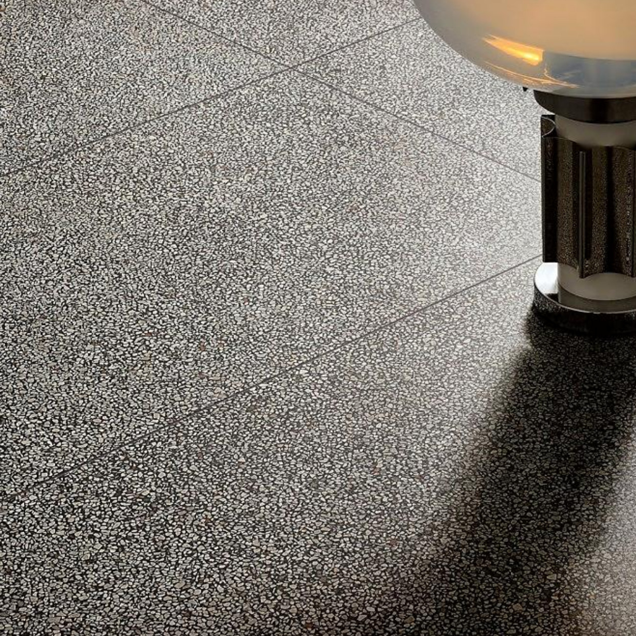 Terrazzo Mini Bucchero Vloertegel 60x60cm